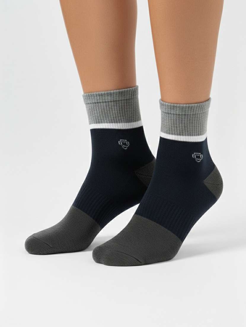 Men Pack Of 3 Ankle Length Sock - 22540190 -  Standard Image - 3