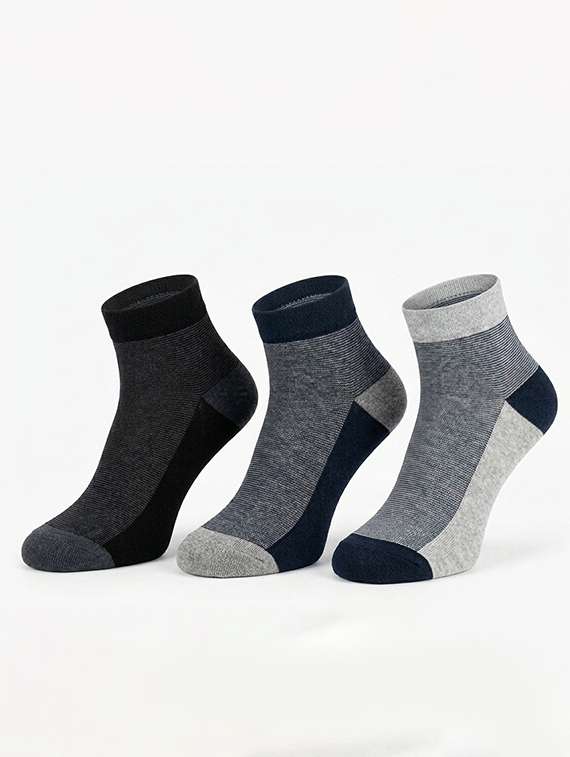 men pack of 3 ankle length sock