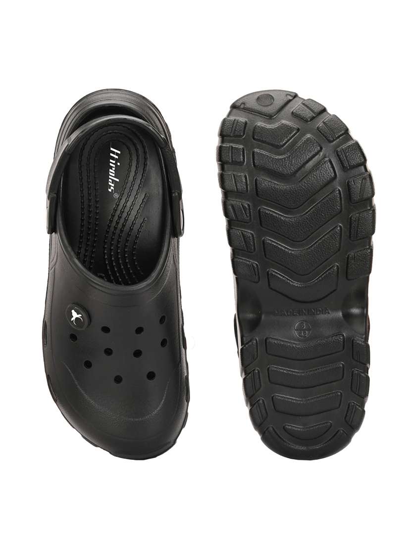 men solid back slip on clogs - 22540216 -  Standard Image - 5