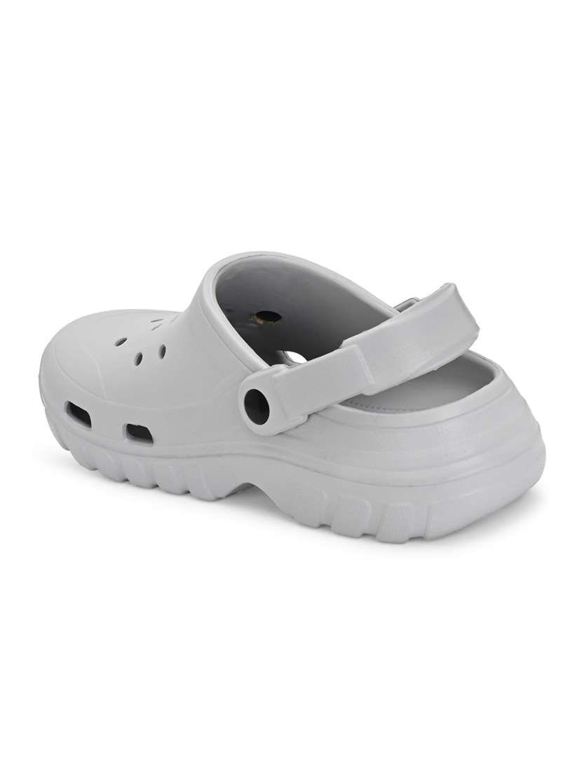 men solid slip on clogs - 22540217 -  Standard Image - 3