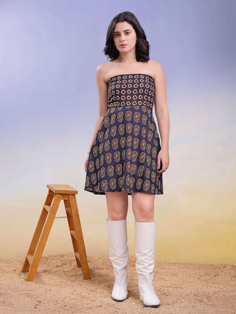 women off shoulder mini a-line dress
