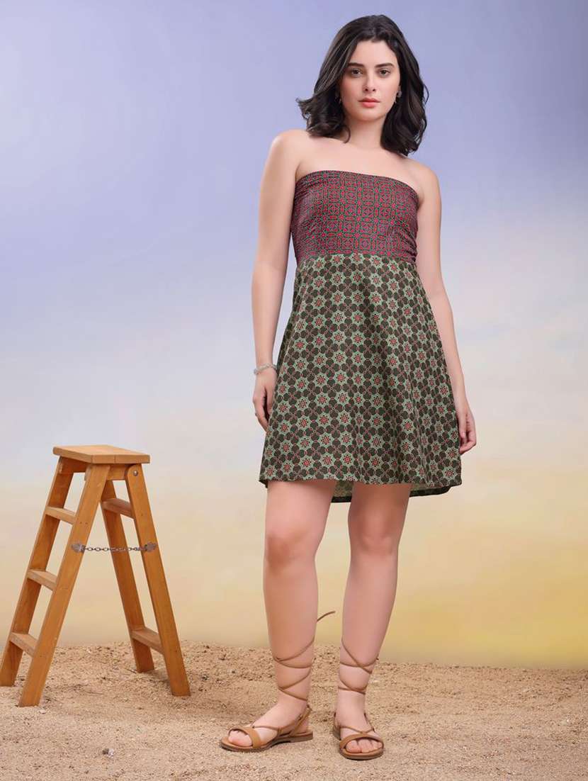 women off shoulder mini a-line dress