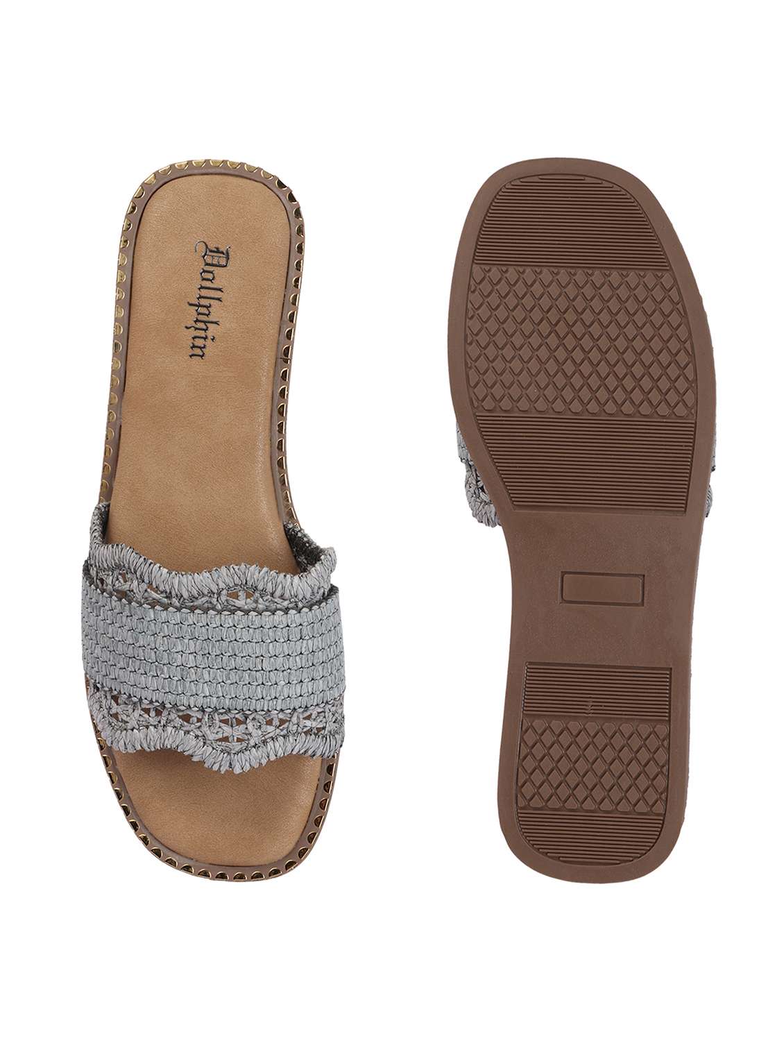 women textured slip on flats - 22541897 -  Standard Image - 3