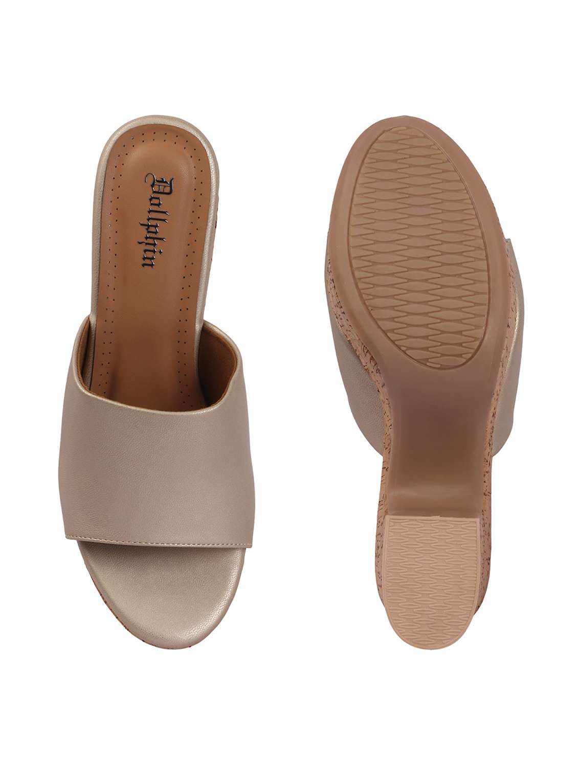 Women Solid Slip On Sandal - 22541918 -  Standard Image - 3