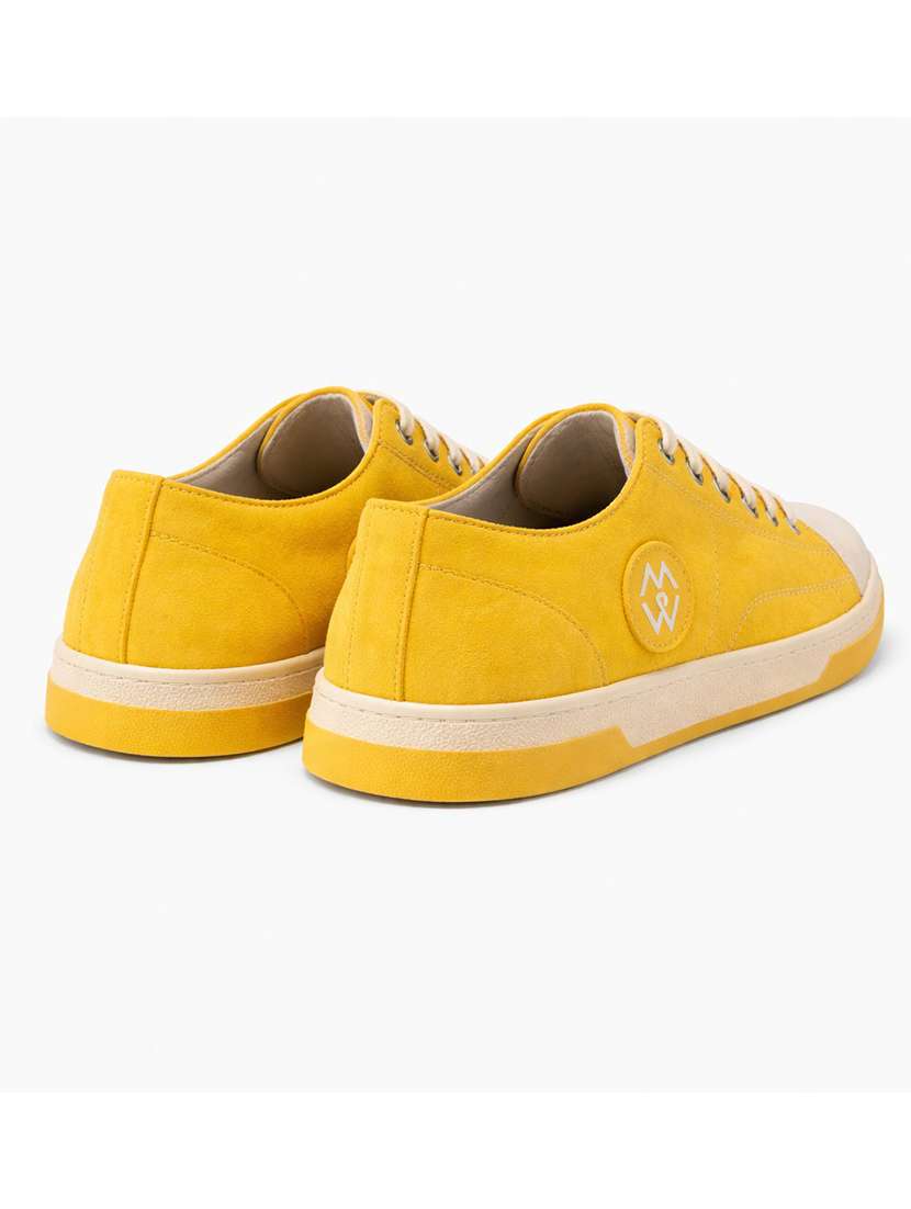 men solid lace up sneakers - 22542071 -  Standard Image - 3
