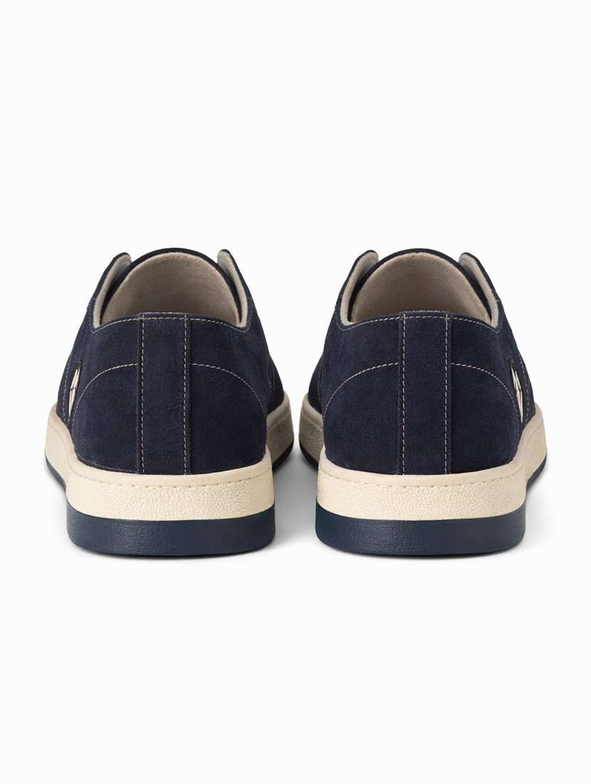 men solid lace up sneakers - 22542073 -  Standard Image - 3
