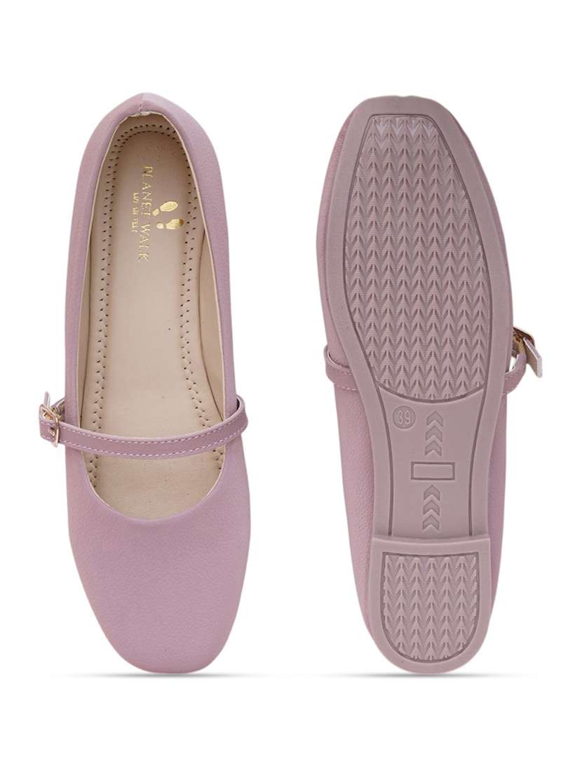 women solid slip on ballerina - 22542138 -  Standard Image - 3