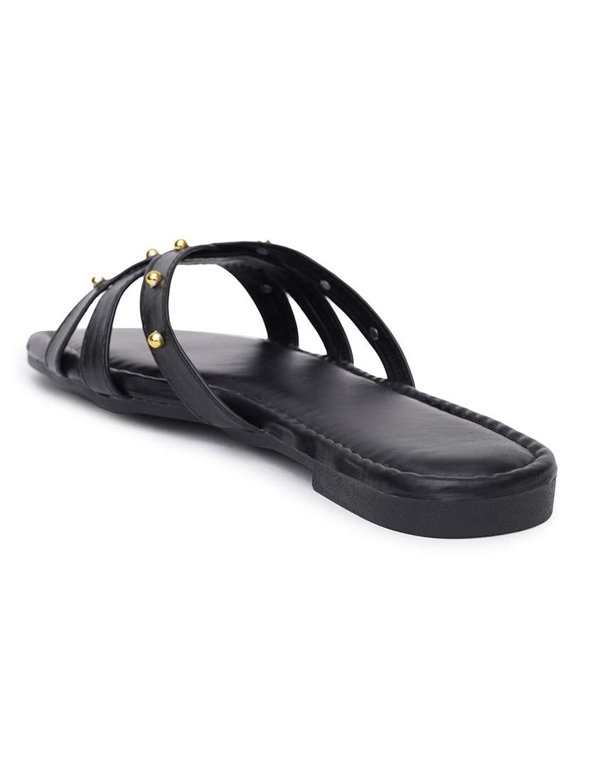 women embellished slip on flats - 22542168 -  Standard Image - 3