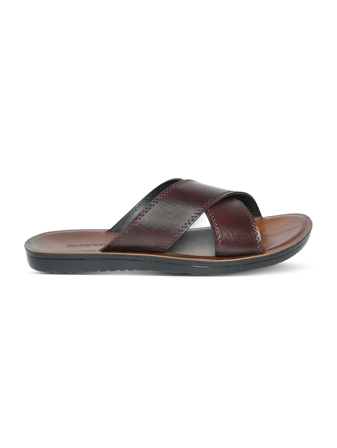 men solid slip on sandal - 22542702 -  Standard Image - 3