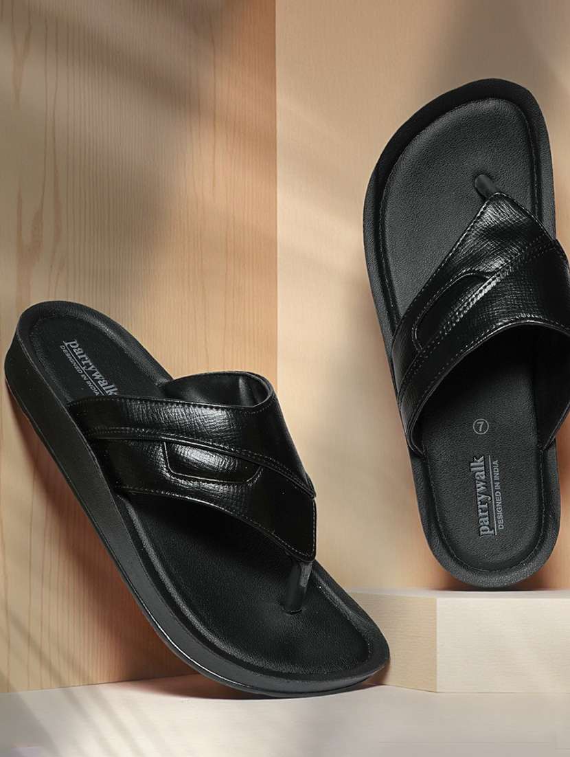 men solid toe seperator sandal