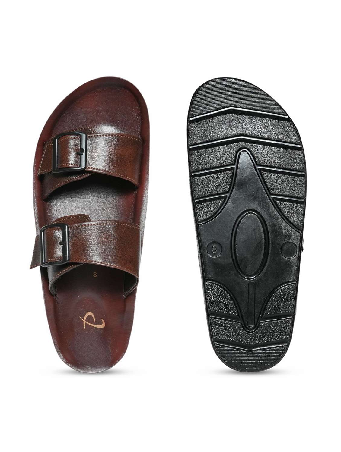 men solid strap sandal - 22542714 -  Standard Image - 5