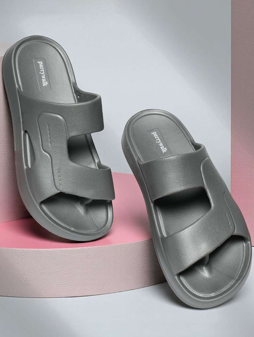 men grey toe seperator slider