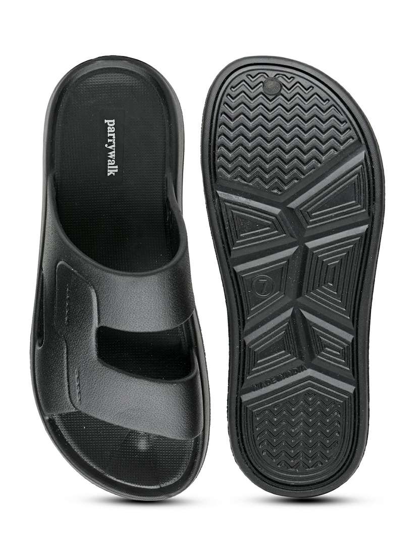 Men Black Toe Seperator Slider - 22542721 -  Standard Image - 5