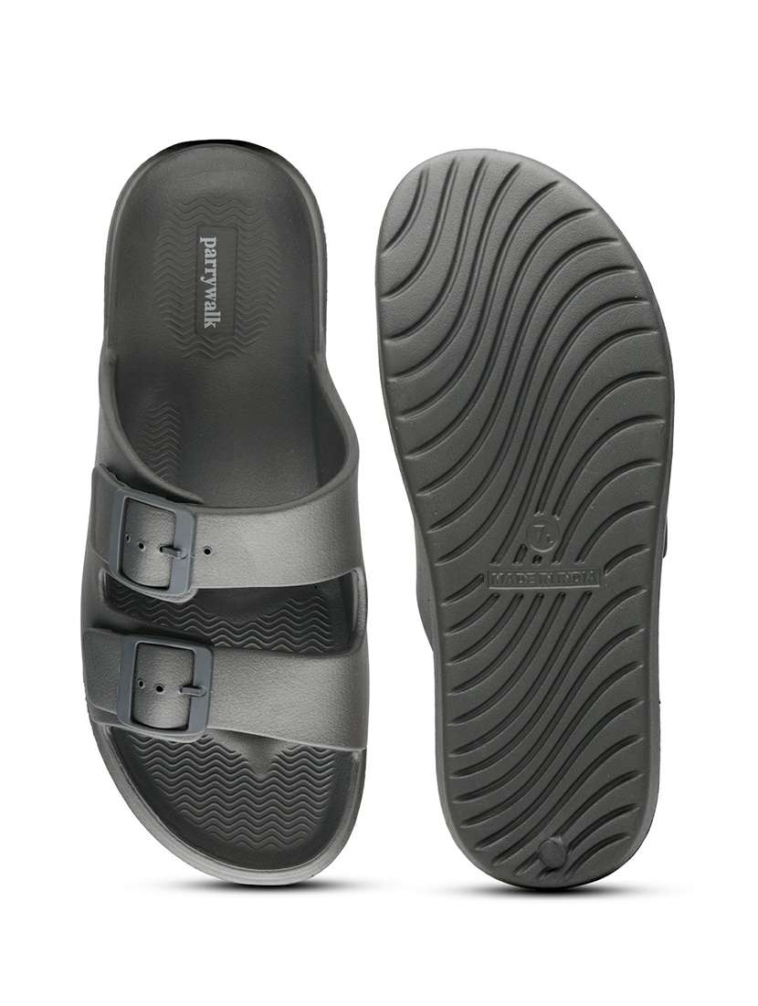 men grey slip on slider - 22542723 -  Standard Image - 5