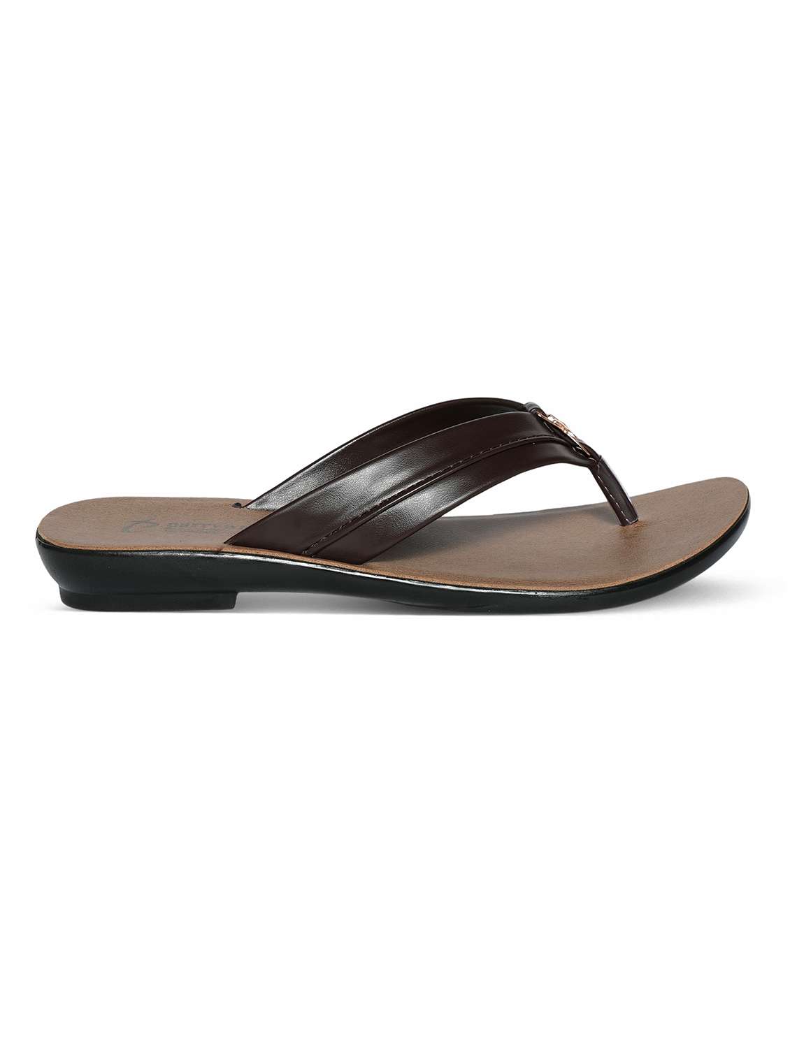 women embellished toe separator flat sandal - 22543096 -  Standard Image - 3