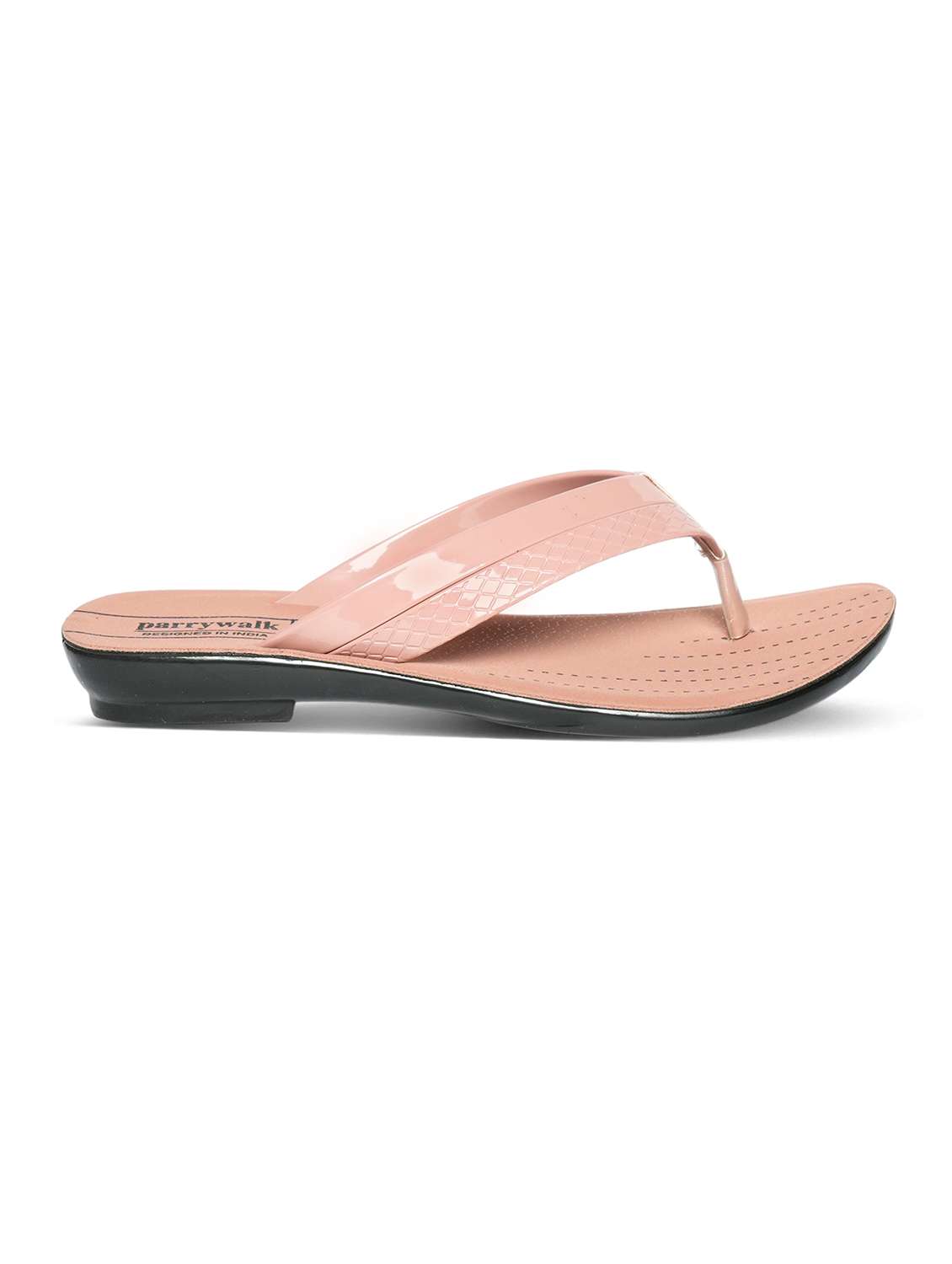 women textured toe separator flat sandal - 22543099 -  Standard Image - 3
