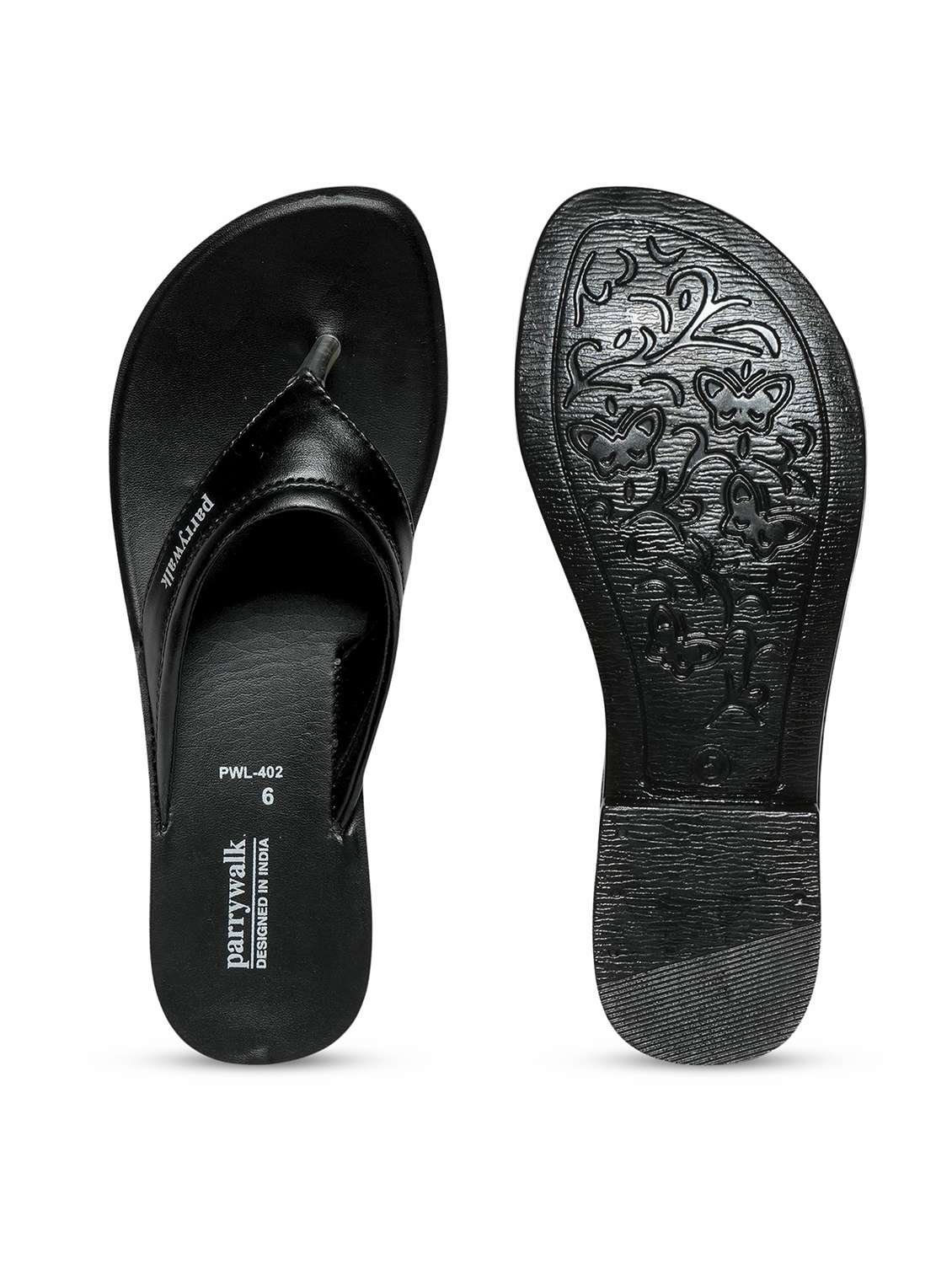 women solid toe separator flat sandal - 22543106 -  Standard Image - 5
