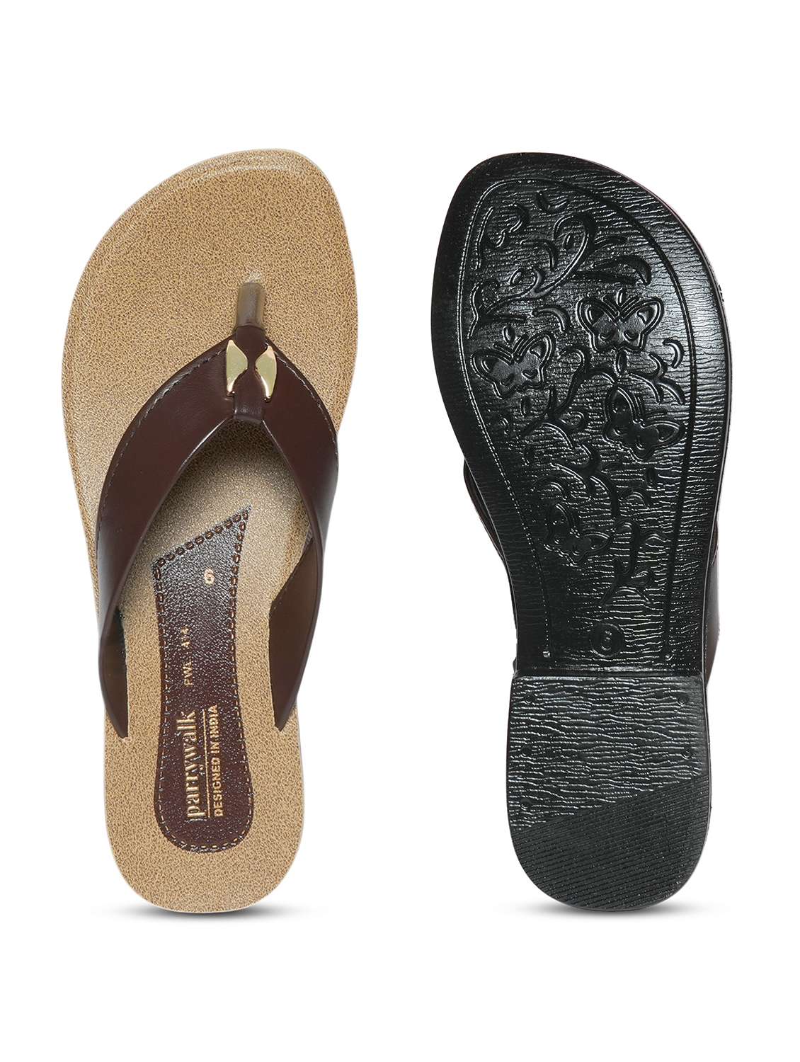 women solid toe separator flat sandal - 22543113 -  Standard Image - 5