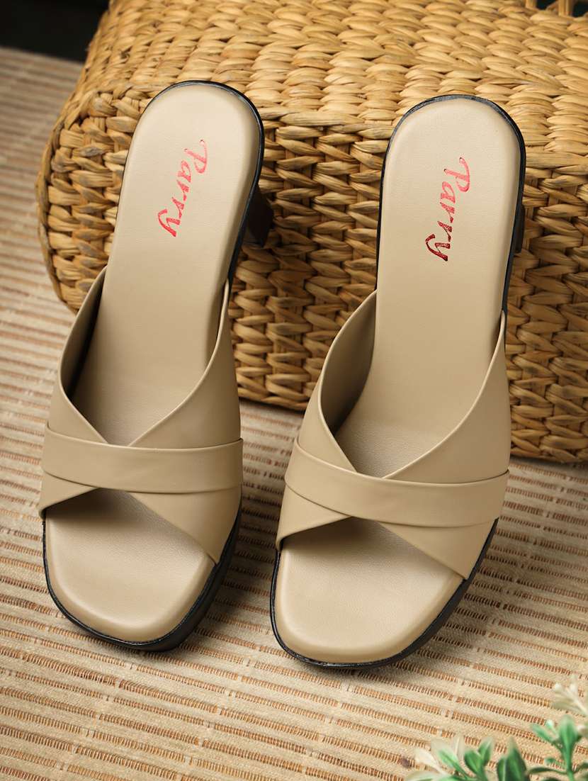 women white slip on sandal
