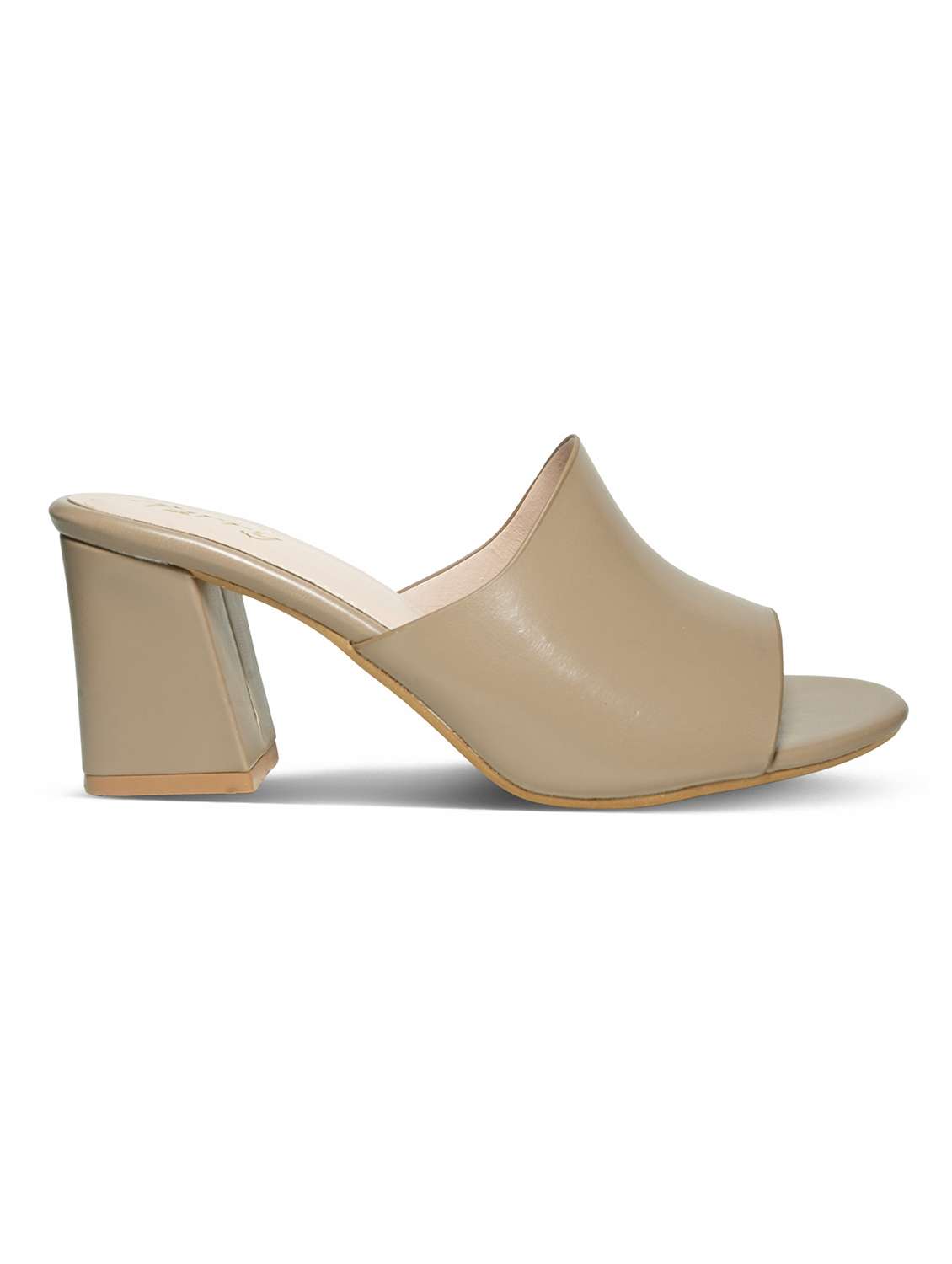 women beige slip on sandal - 22543156 -  Standard Image - 3