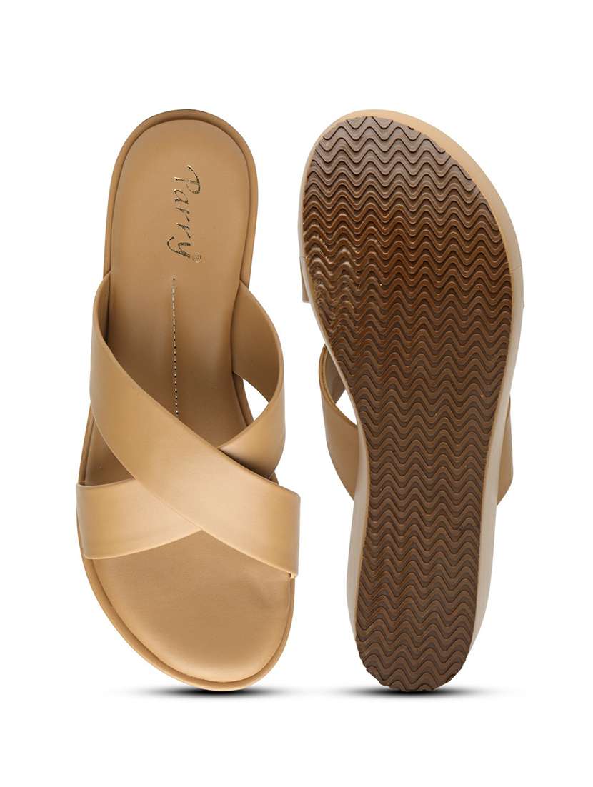 women beige slip on wedge - 22543164 -  Standard Image - 5