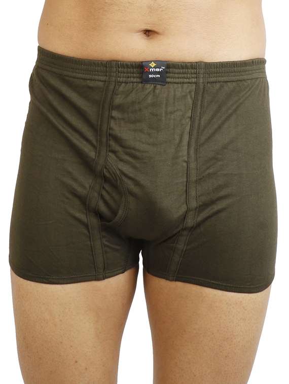 men pack of 5 solid trunk briefs - 22543250 -  Standard Image - 3