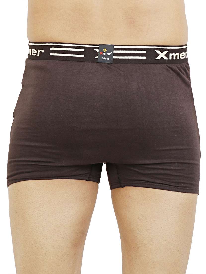 men pack of 5 solid trunk briefs - 22543258 -  Standard Image - 5