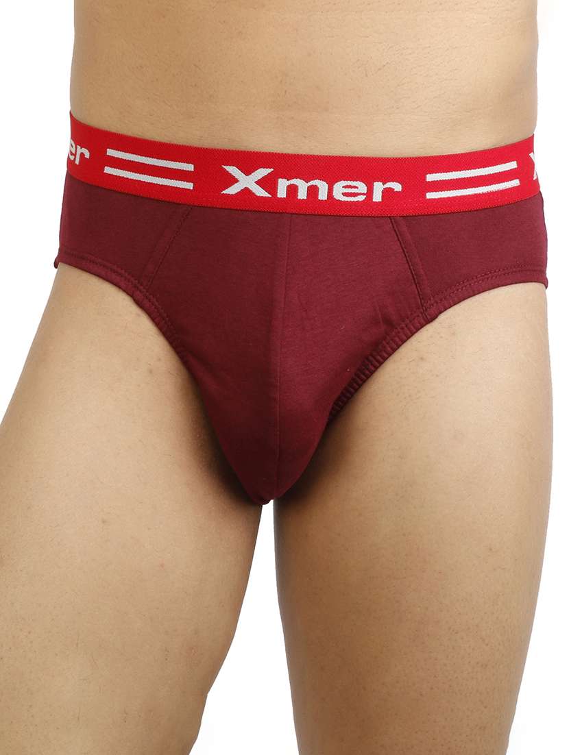 men pack of 5 solid hipster briefs - 22543261 -  Standard Image - 3