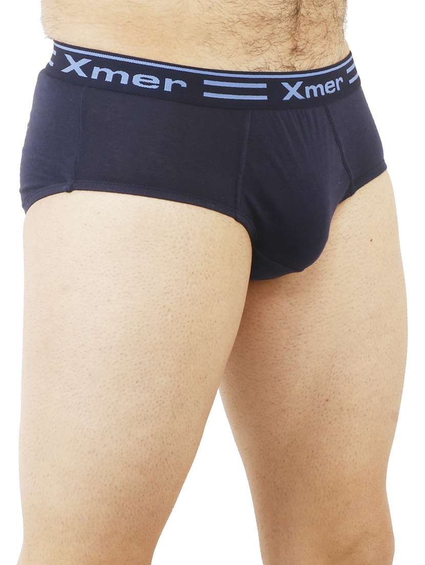 men pack of 2 solid hipster briefs - 22543266 -  Standard Image - 3