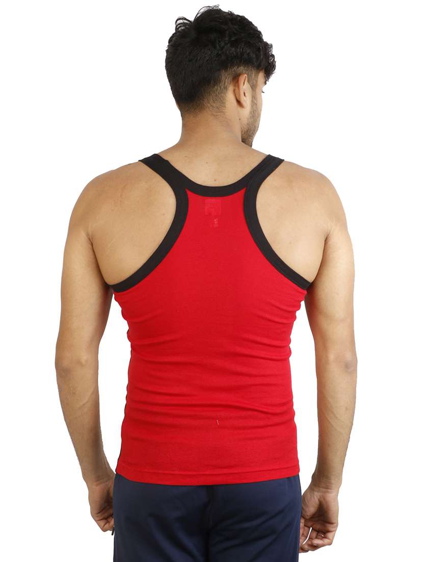 men pack of 2 color block sleeveless vest - 22543375 -  Standard Image - 3