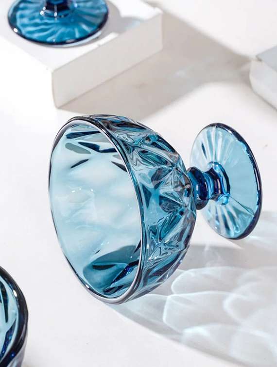 sweezy crystal blue ice cream cup set of 2 (220 ml) - 22543745 -  Standard Image - 3