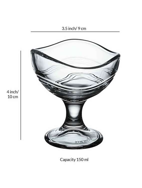 sweezy crystal ice cream cup set of 2 (150 ml) - 22543749 -  Standard Image - 3