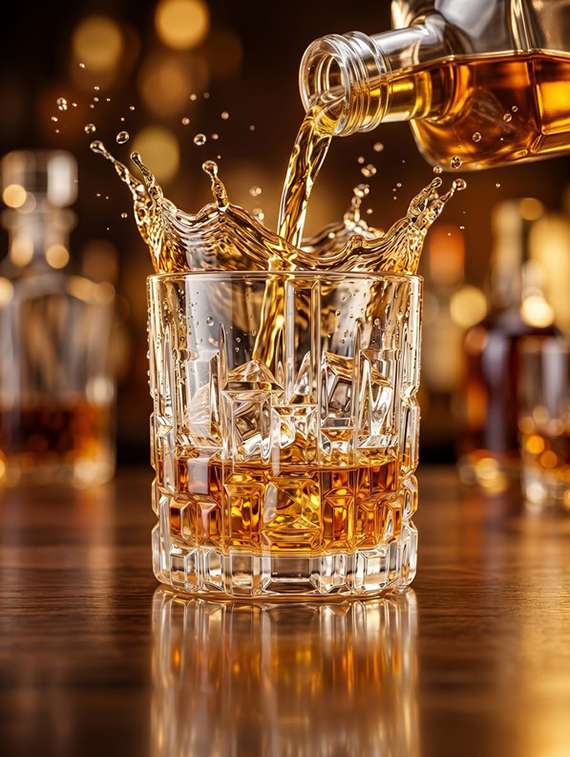 set of 2 clear glass whiskey glasses dishwasher safe - 22543821 -  Standard Image - 3