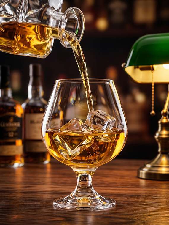 neutral glass whiskey glasses set of 2 - 22543822 -  Standard Image - 3