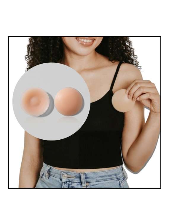 silicone beige nipple covers 