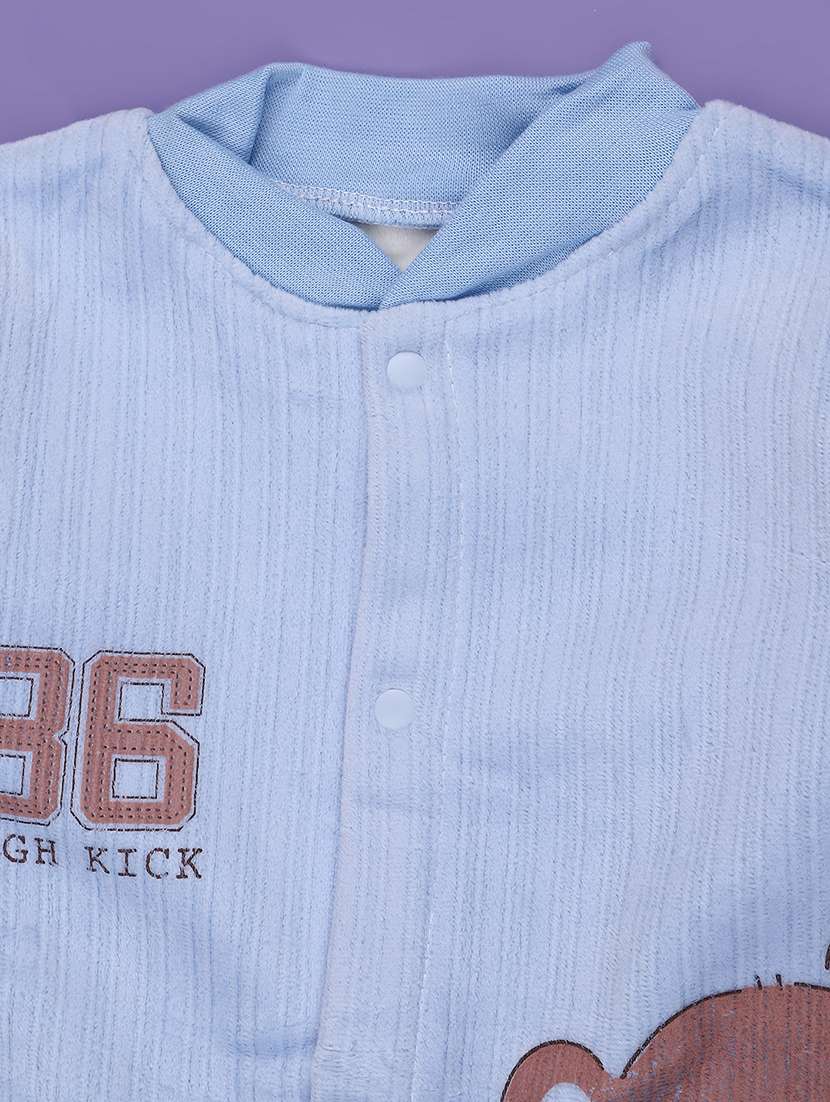 Kids Printed Long Sleeve Onesies - 22545406 -  Standard Image - 3