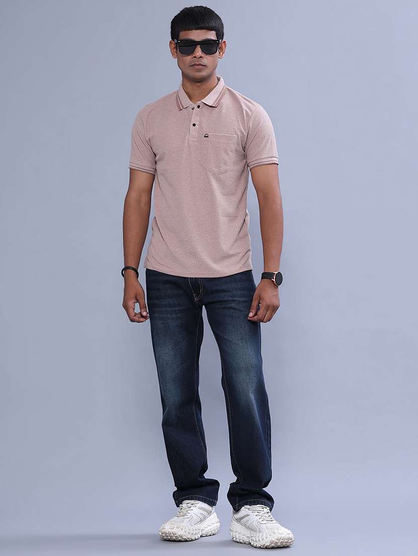Men Washed Mid Rise Full Length Straight Jeans - 22547497 -  Standard Image - 5