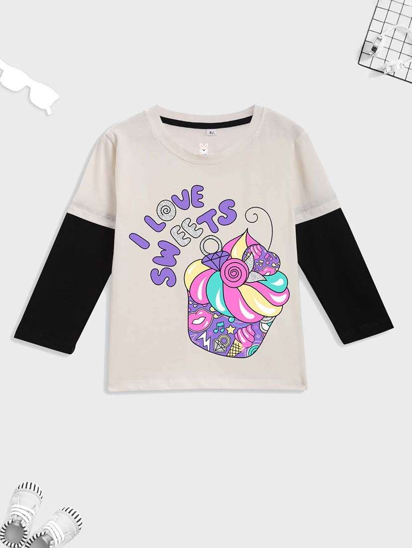 boys printed long sleeve t-shirt