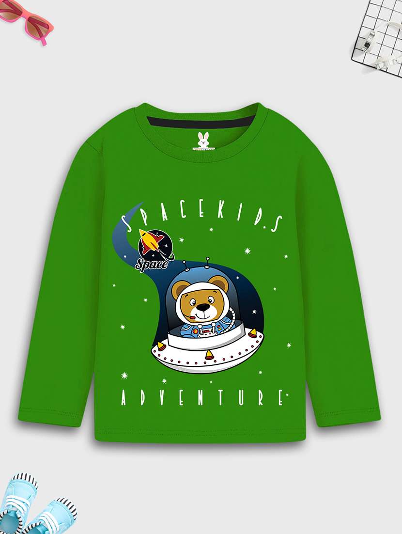 boys printed long sleeve t-shirt