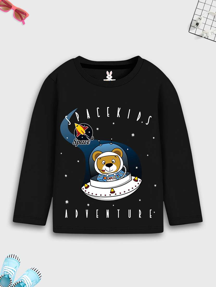 boys printed long sleeve t-shirt