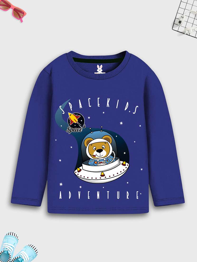 boys printed long sleeve t-shirt