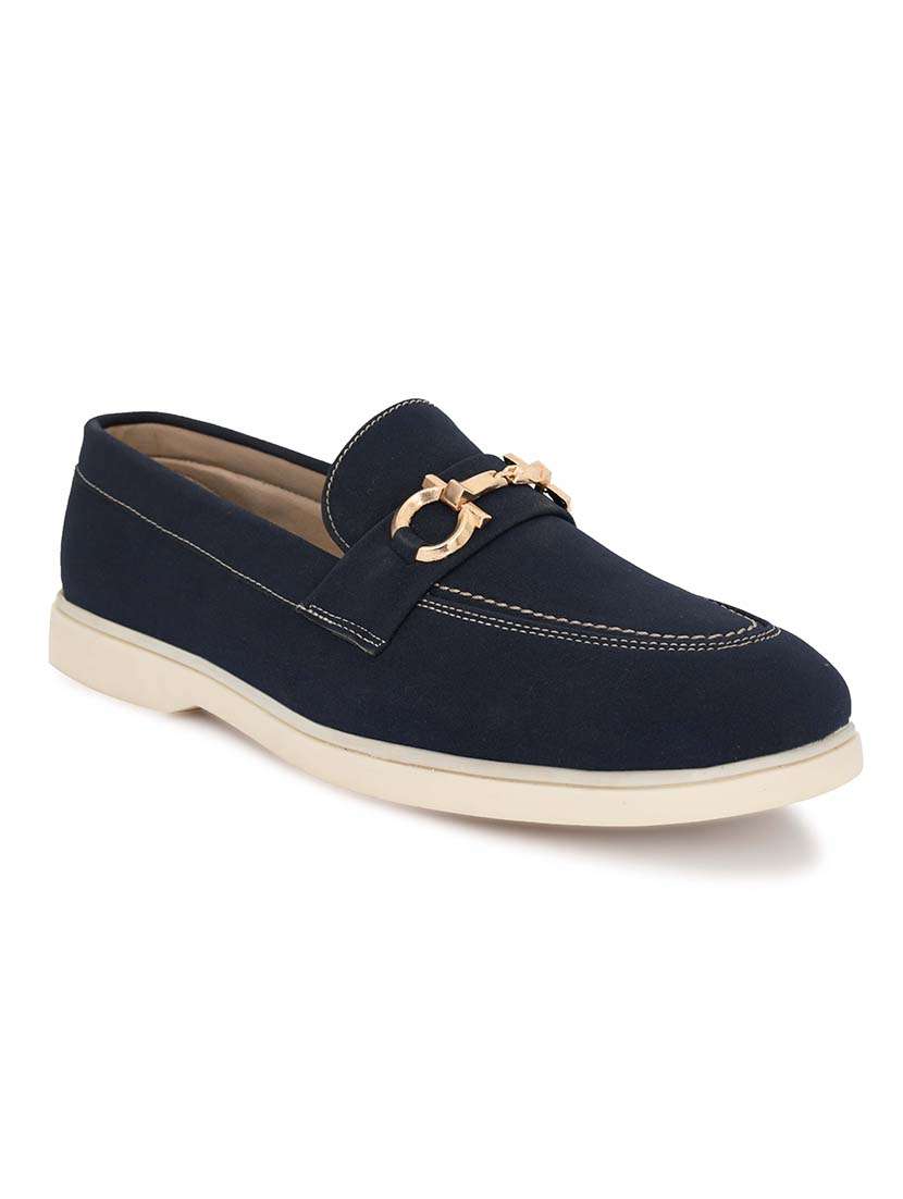 men solid slip on horsebit loafer - 22547916 -  Standard Image - 3