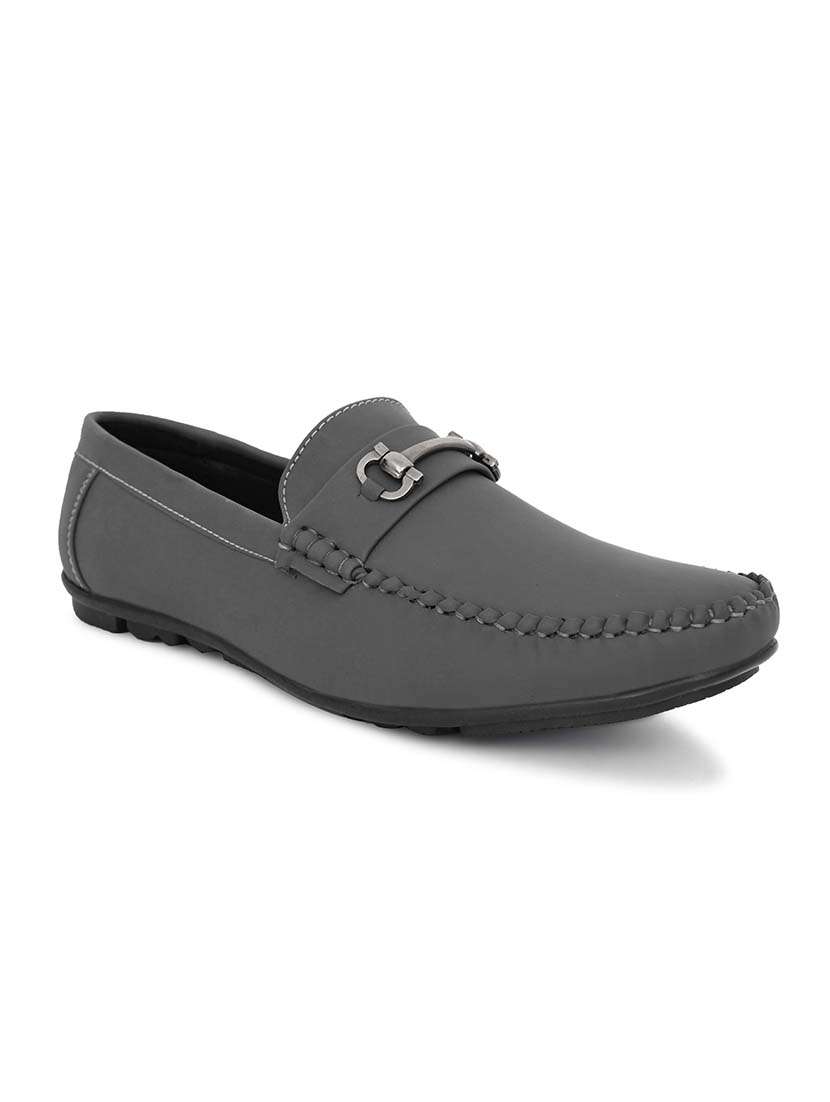 men solid slip on horsebit loafer - 22547918 -  Standard Image - 3
