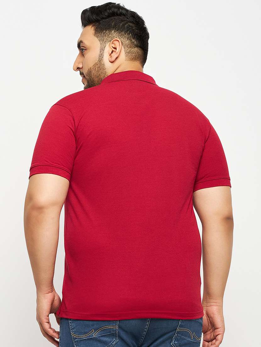 men solid short sleeve regular fit polo t-shirt - 22548040 -  Standard Image - 3