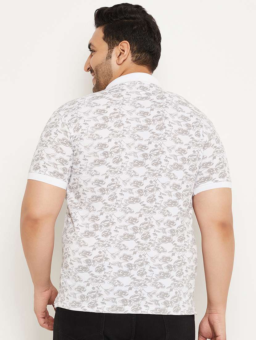 men printed short sleeve regular fit polo t-shirt - 22548049 -  Standard Image - 3