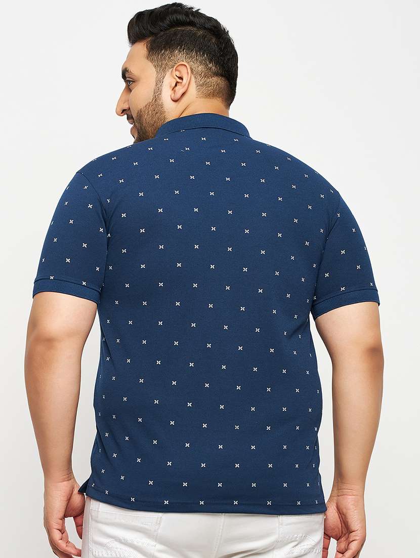 men printed short sleeve regular fit polo t-shirt - 22548050 -  Standard Image - 3