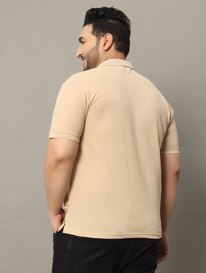 men printed short sleeve regular fit polo t-shirt - 22548065 -  Standard Image - 3