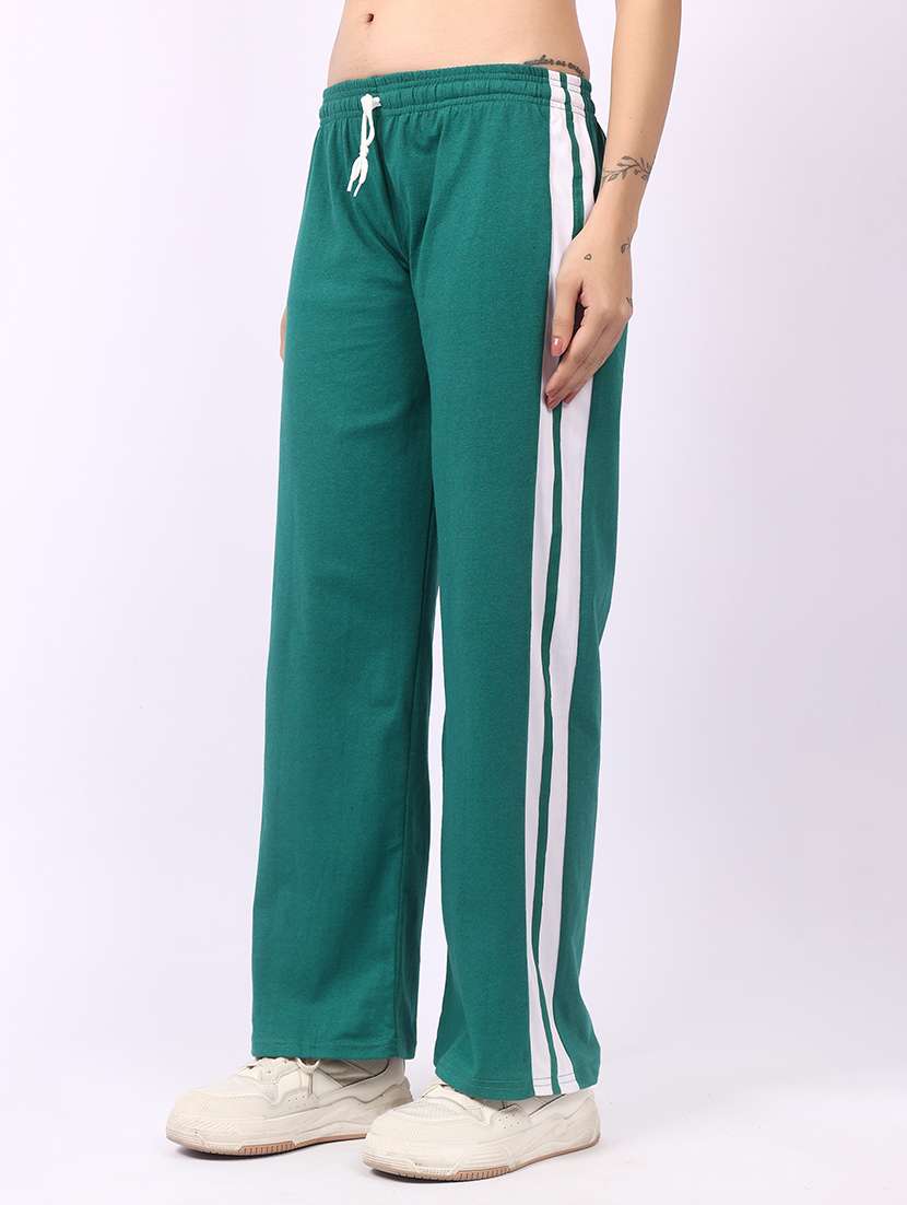women pack of 2 tapered mid rise regular track pant - 22548165 -  Standard Image - 3