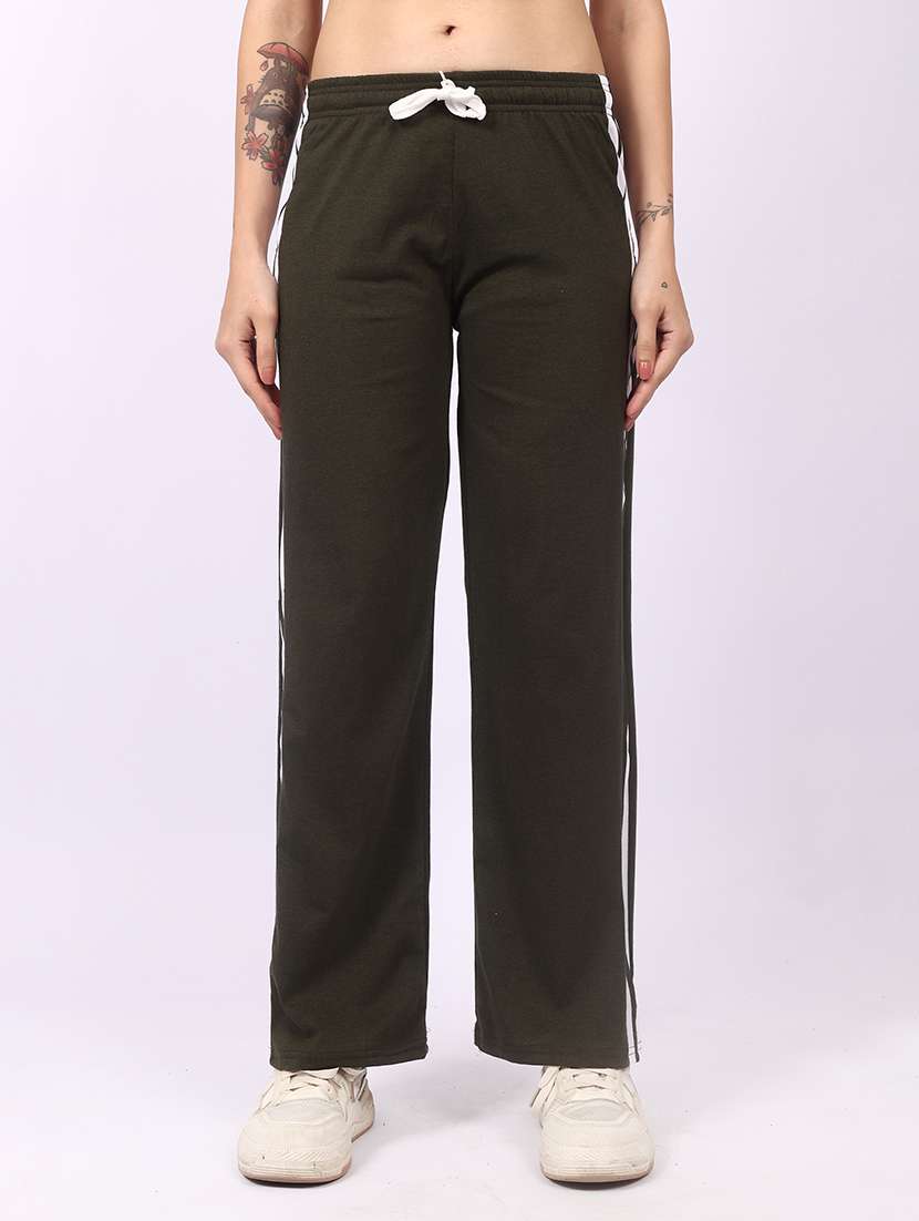 women pack of 2 tapered mid rise regular track pant - 22548179 -  Standard Image - 3