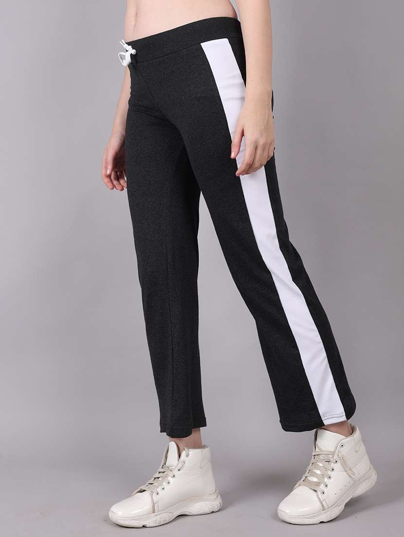 women pack of 2 tapered mid rise regular track pant - 22548188 -  Standard Image - 3